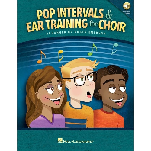 Pop Intervals and Ear Training for Choir Book by Hal Leonard
