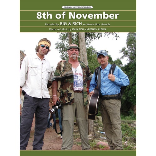 8th of November Vocal Sheet Music