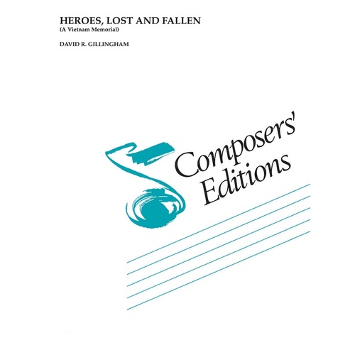 Heroes Lost And Fallen Concert Band Composers Edition (Pod) (Music Score/Parts)