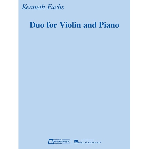 Fuchs - Duo For Violin And Piano (Softcover Book)