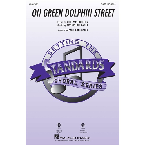 On Green Dolphin Street SATB (Octavo)