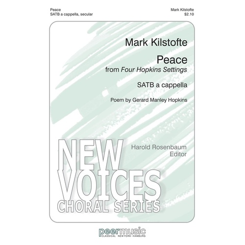 Peace SATB A Cappella (Octavo)