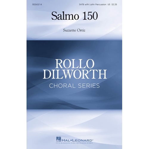 Salmo 150 SATB A Cappella/Percussion (Octavo)