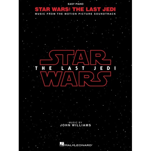 Star Wars The Last Jedi Easy Piano (Softcover Book)
