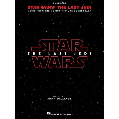 Star Wars The Last Jedi Piano Solo Songbook