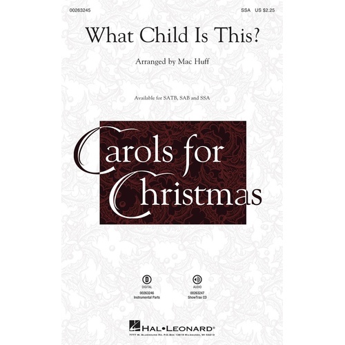 What Child Is This? SSA (Octavo)