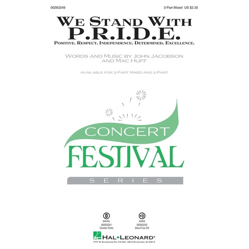 We Stand With Pride ShowTrax CD (CD Only)