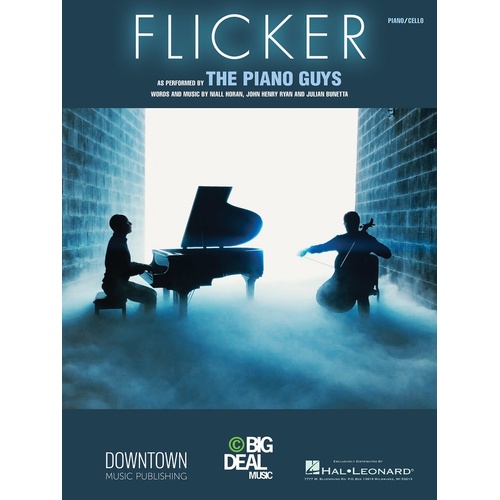 The Piano Guys - Flicker For Cello/Piano (Sheet Music)
