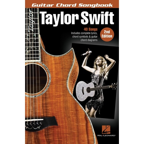 Taylor Swift - Guitar Chord Songbook 2nd Edition (Softcover Book)