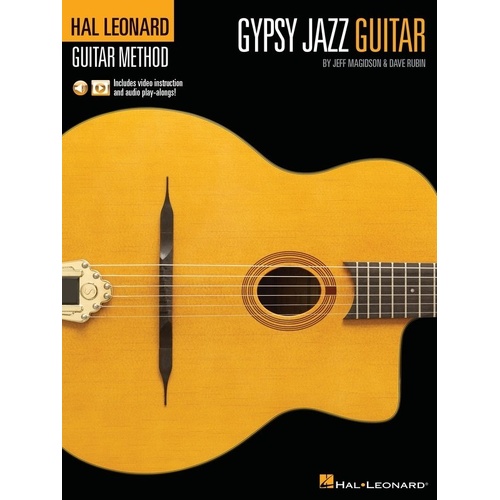 Hal Leonard Gypsy Jazz Guitar Method Book
