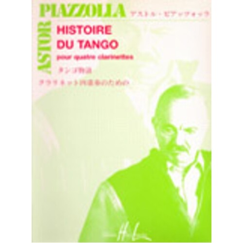Histoire Du Tango Arr Edwards Clarinet Quartet (Music Score/Parts)