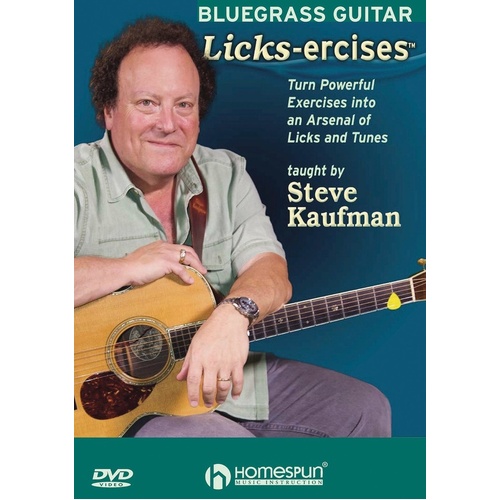 Bluegrass Guitar Licks-Ercises DVD (DVD Only)