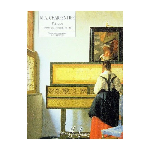 Prelude From Te Deum for Piano Solo by Hans Gunter Heumann