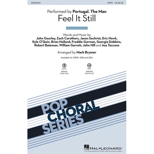 Feel It Still SATB (Octavo)