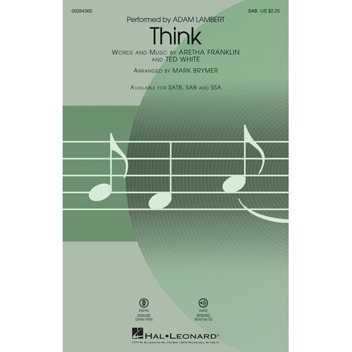 Think SAB (Octavo)