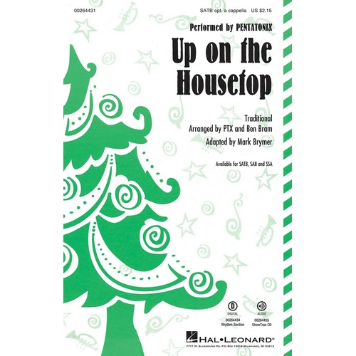Up On The Housetop ShowTrax CD (CD Only)