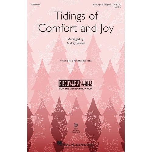 Tidings Of Comfort And Joy SSA (Octavo)