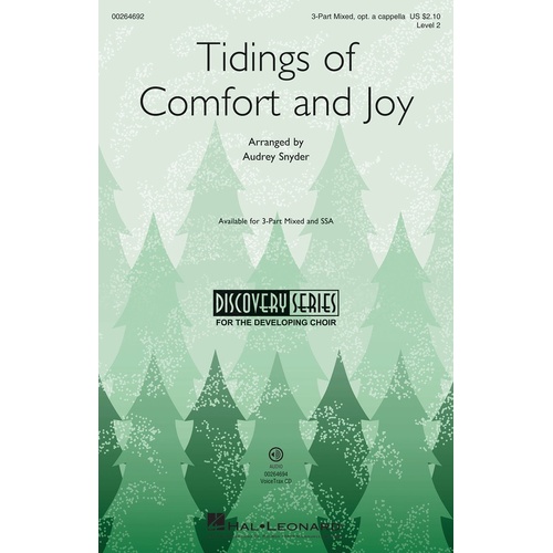 Tidings Of Comfort And Joy VoiceTrax CD (CD Only)