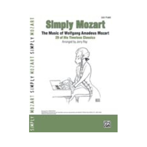 Simply Mozart Easy Piano Sheet Music Collection