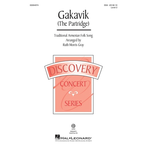 Gakavik (The Partridge) VoiceTrax CD (CD Only)