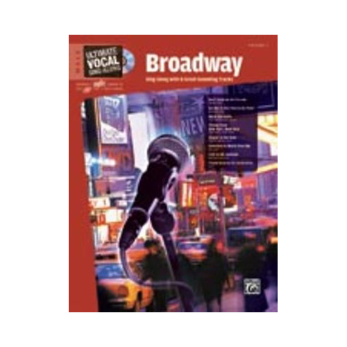 Ultimate Vocal Singalong Broadway Male Book and CD
