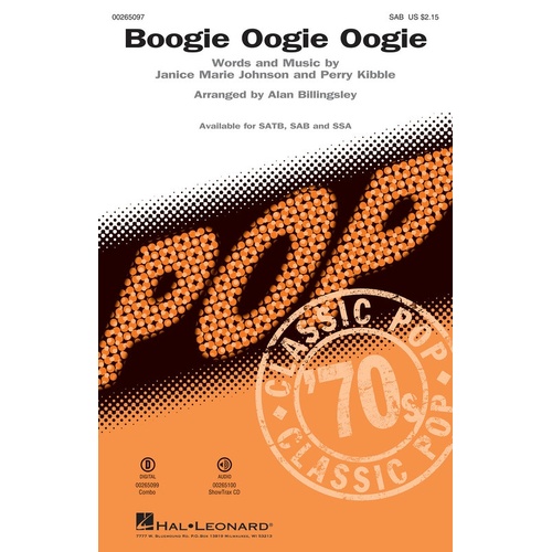 Boogie Oogie Oogie SAB (Octavo)