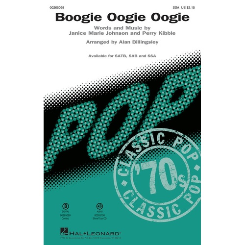 Boogie Oogie Oogie SSA (Octavo)