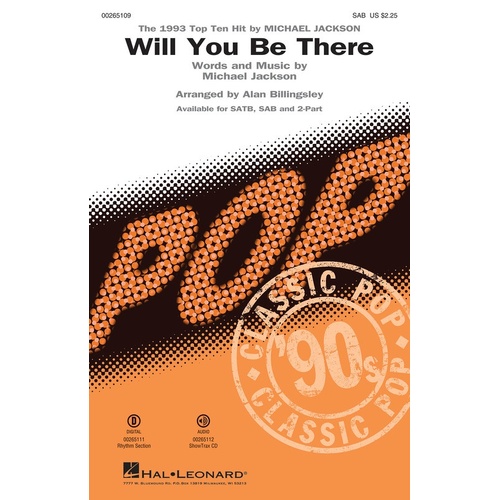 Will You Be There SAB (Octavo)