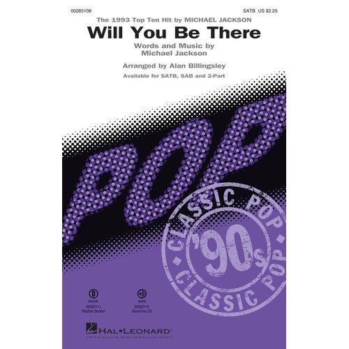 Will You Be There ShowTrax CD (CD Only)