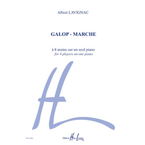 Galop Marche Piano 8 Hands (Softcover Book)