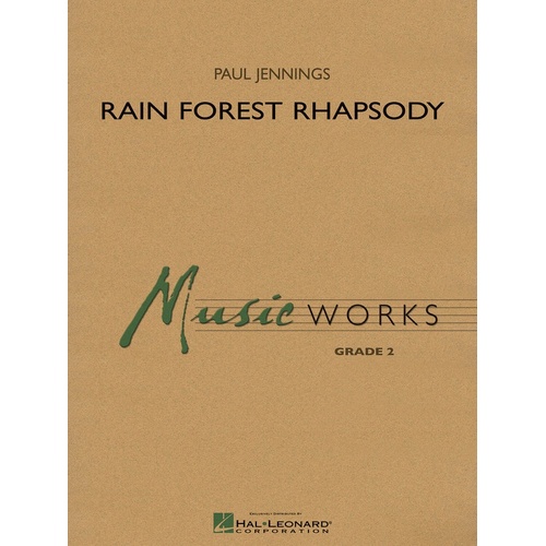 Rain Forest Rhapsody Concert Band 2 Score/Parts (Pod) (Music Score/Parts)