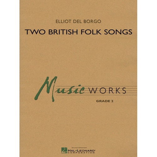 Two British Folk Songs Concert Band 2 Score/Parts