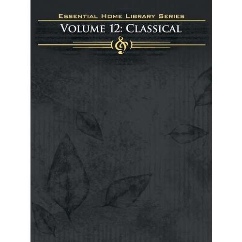 Essential Home Library Series Book12 Classical Piano