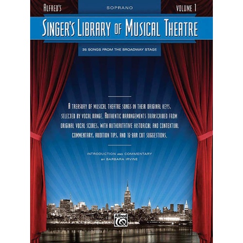 Singers Library Of Musical Theatre V1 Soprano