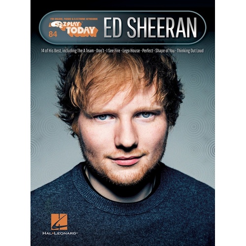 Ed Sheeran EZ Play 84 (Softcover Book)