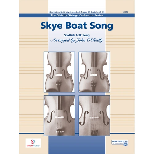 Skye Boat Song String Orchestra Sheet Music Grade 1.5