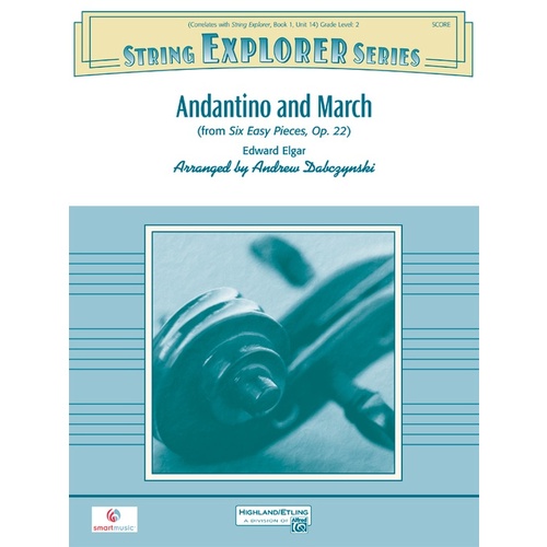 Andantino and March String Orchestra Sheet Music Grade 2