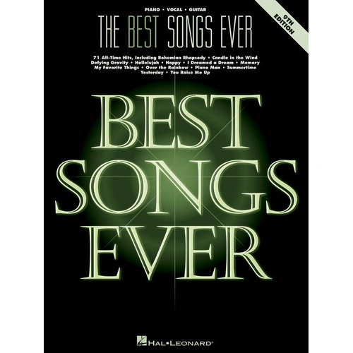 The Best Songs Ever - PVG 9th Edition Songbook