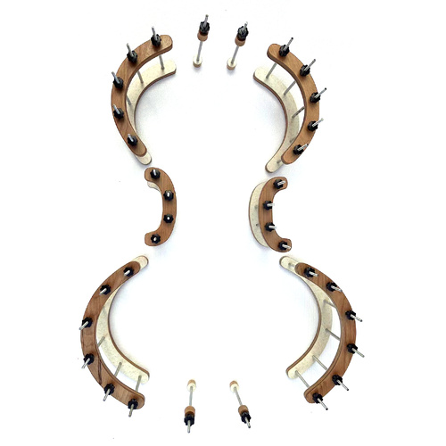 FPS Gluing Clamps Set of 10 for Cello