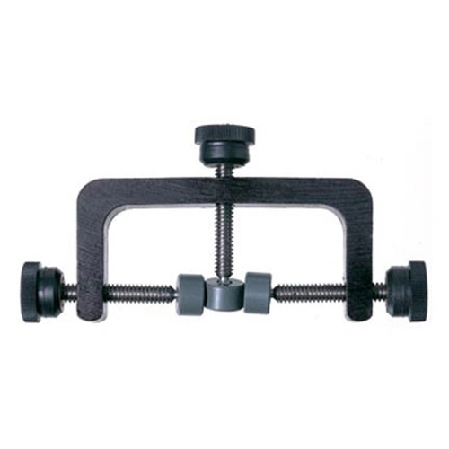 Three-Way Lightweight Aluminium Clamp for Violin with Leather Padded Tightening Screws