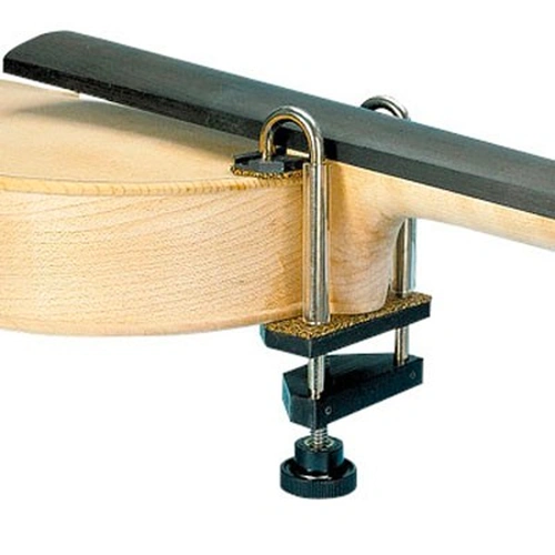 Violin/Viola Special Top Clamp - Machined Aluminium with Protective Lining, Made in USA