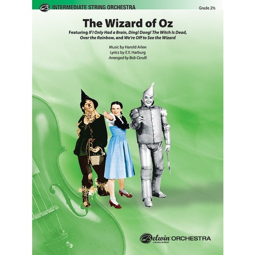 Wizard of Oz String Orchestra Sheet Music Grade 2.5