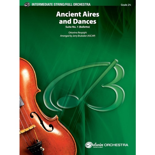 Ancient Aires & Dances Suite No 1 Full Orchestra Gr 2.5