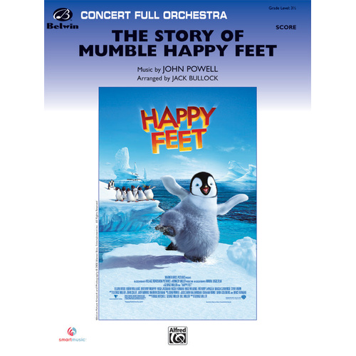 Story of Mumble Happy Feet Gr 3.5 Full Orchestra Sheet Music