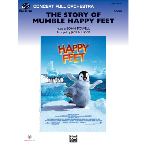 Story of Mumble Happy Feet for Full Orchestra Sheet Music