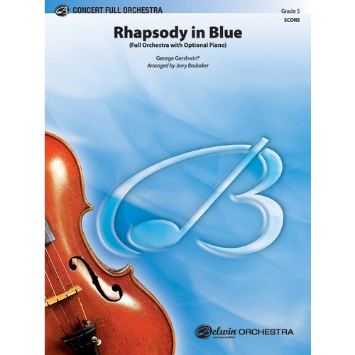 Rhapsody In Blue Full Orchestra Gr 5 Conductor Score