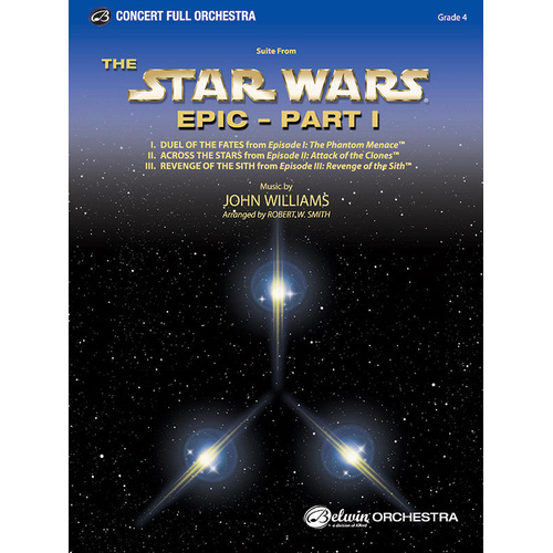 Suite Star Wars Epic Part 1 String Orchestra Sheet Music by Smith Williams John