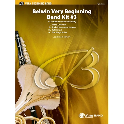 Very Beginning Band Kit #3 Grade 0.5 Concert Band Sheet Music