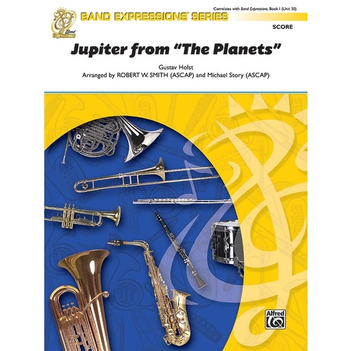 Jupiter From The Planets Concert Band Gr 1 Conductor Score