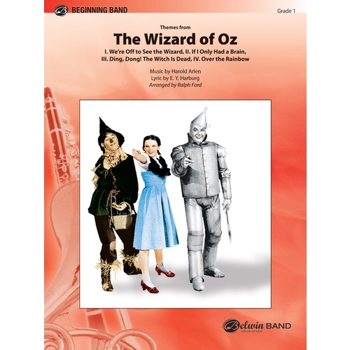 Wizard of Oz Concert Band Grade 1 Conductor Score